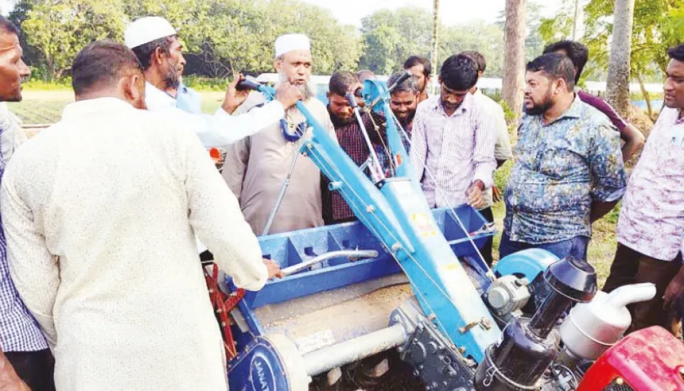 Mechanising cultivation process stressed 
