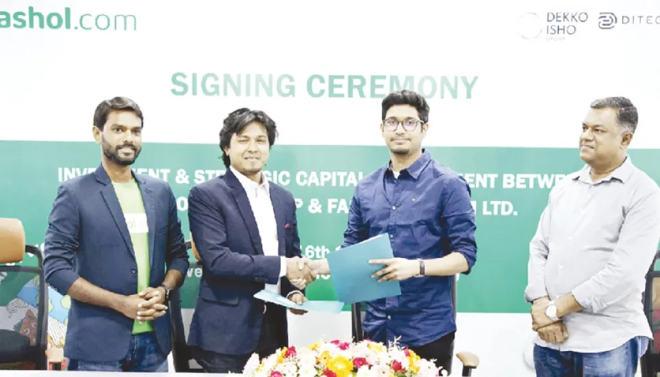 DITECH signs capital investment deal with Fashol.com 