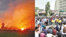 Protesters block Shahbagh as sectarian violence on 