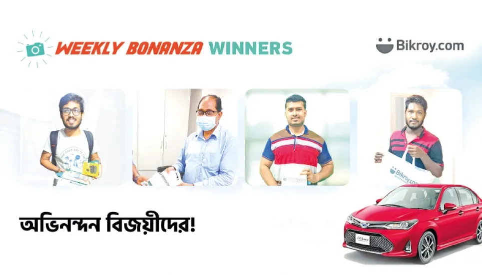Bikroy declares winners of the ‘Weekly Bonanza’ offer 