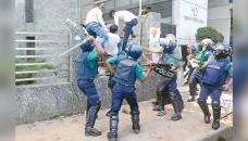 BNP activists clash with police in city