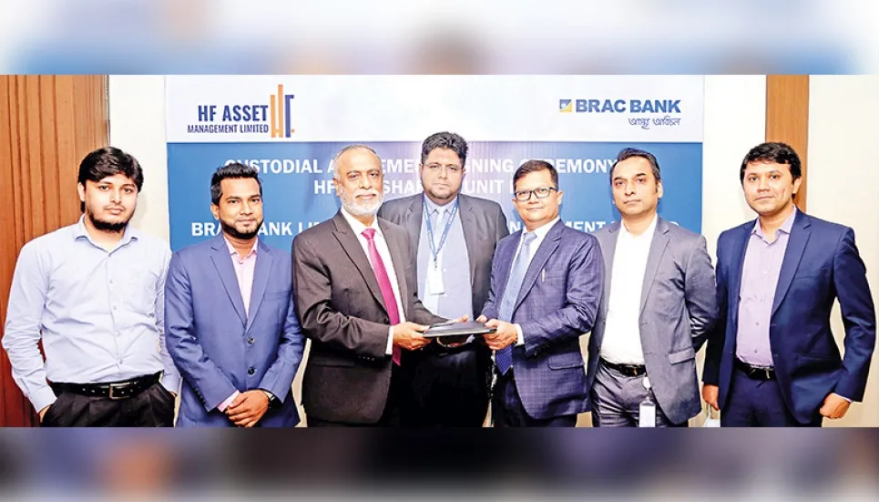 BRAC Bank, HF Asset Management sign custodial agreement