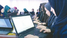 Afghan girls learn coding online despite Taliban restrictions 