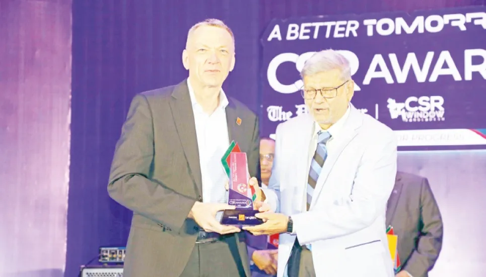 Banglalink wins CSR Award 