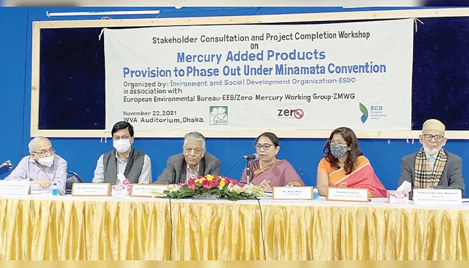 Bangladesh on way to phase out mercury products: Study 