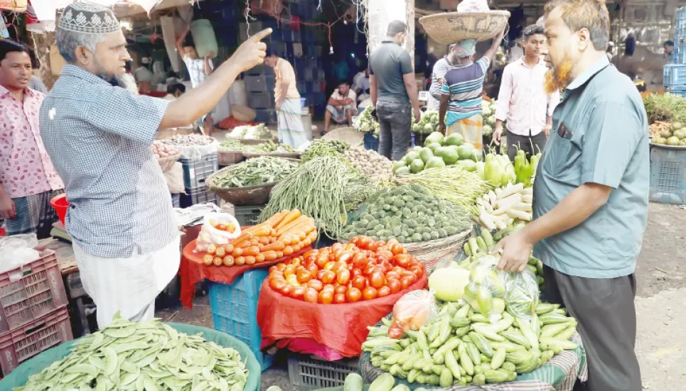 Prices of vegetables remain high 