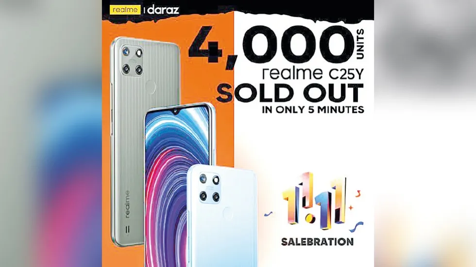 realme creates new record with C25Y sales 