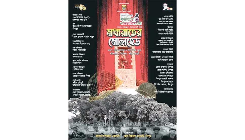 ‘Moddho Raat Er Molehead’ staged in Chandpur