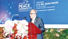 President for joint efforts to promote global peace 