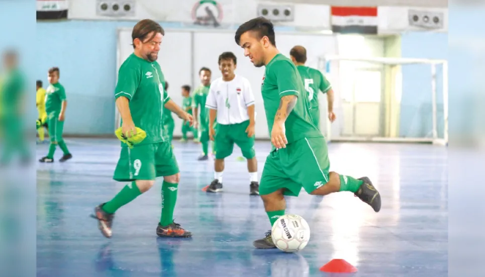 In Iraq, little people football team dreams big 