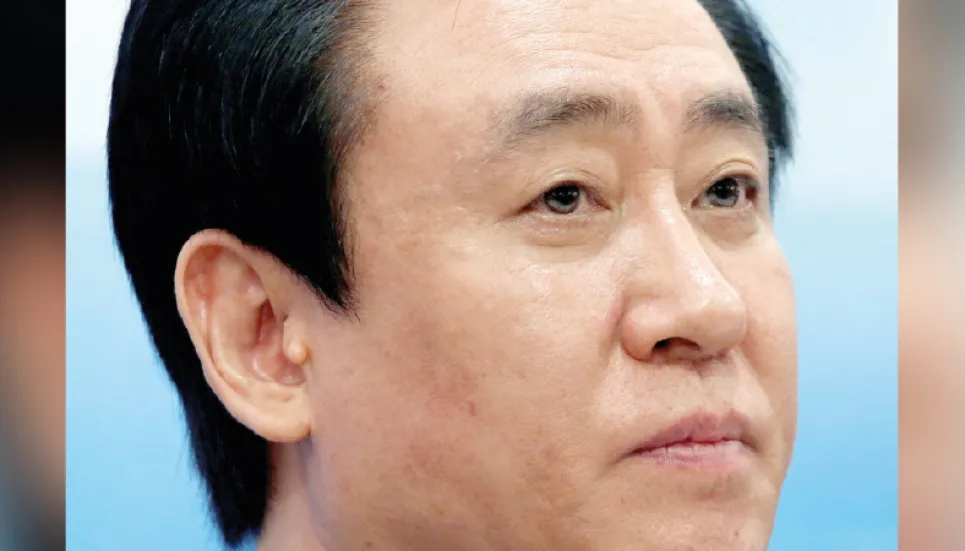 Evergrande chairman’s stake drops to 59.8% on forced selling 