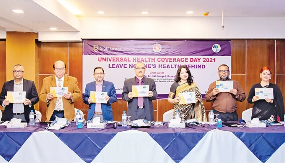 Sightsavers launches policy briefs on universal health coverage 