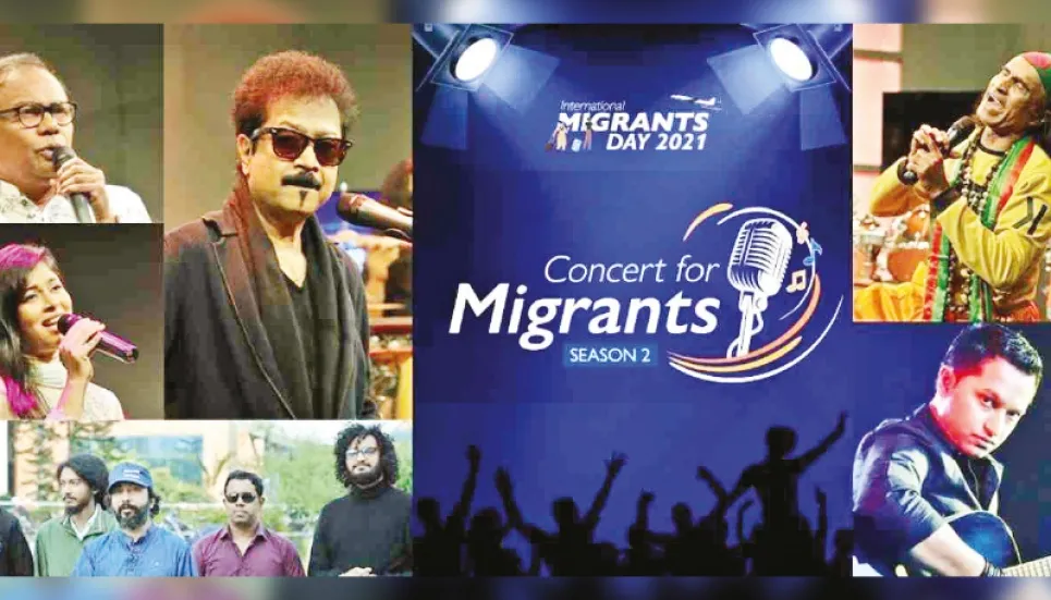 ‘Concert for Migrants’ today 