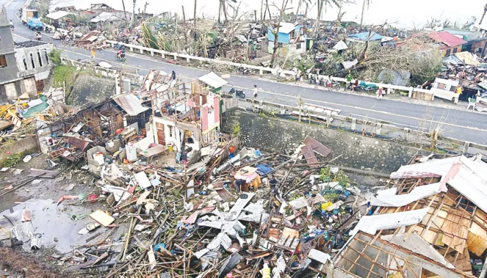 Death toll from Philippines typhoon passes 30 