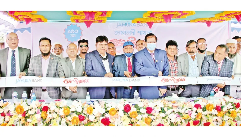 Jamuna Bank opens new branch in Gajaria 