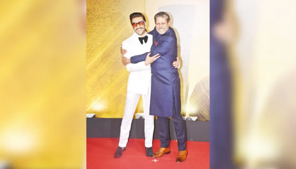 Kapil Dev impressed by Ranveer’s hard work 