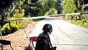 Myanmar airstrikes displace more people on Thai-Myanmar border 