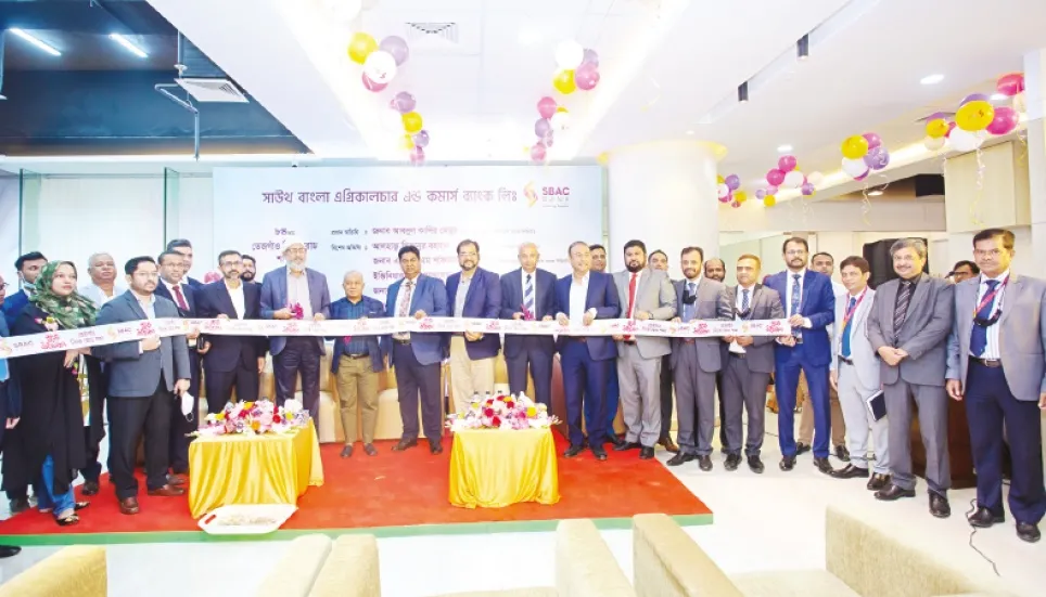 SBAC Bank opens 84th branch at Tejgaon 