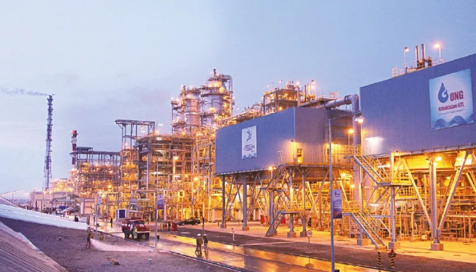 Uzbekistan launches first gas-to-liquids plant 