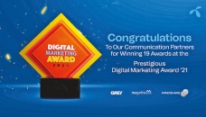 Grameenphone bags 19 accolades at Digital Marketing Award 