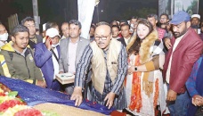 Rajshahi people get another illuminated road 