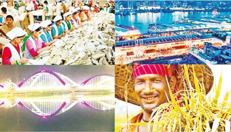 Farmers, workers, expatriates driving development of Bangladesh