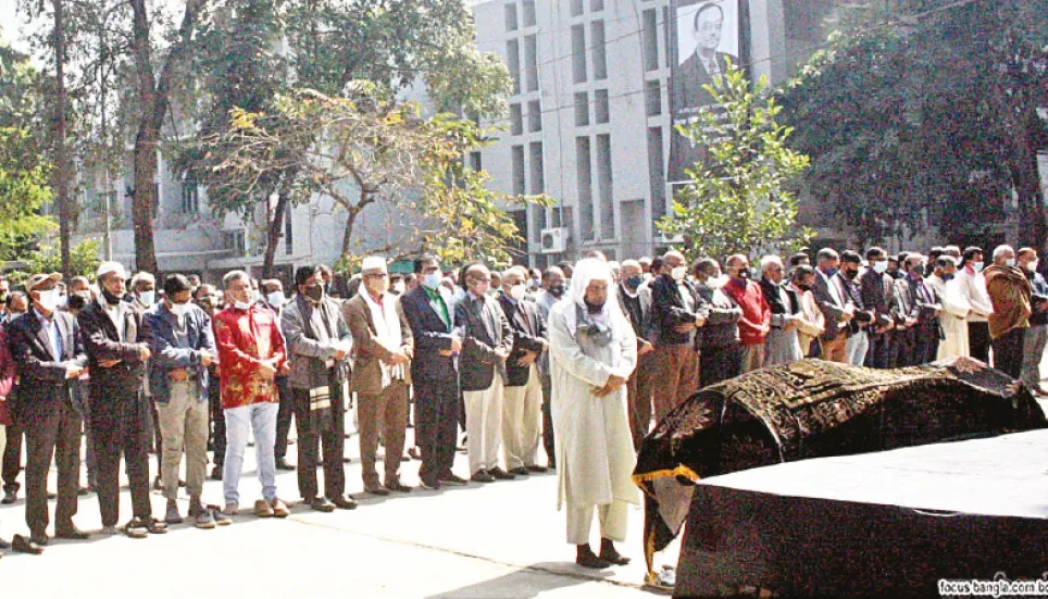 Journalist Shamsul Alam Belal laid to rest 