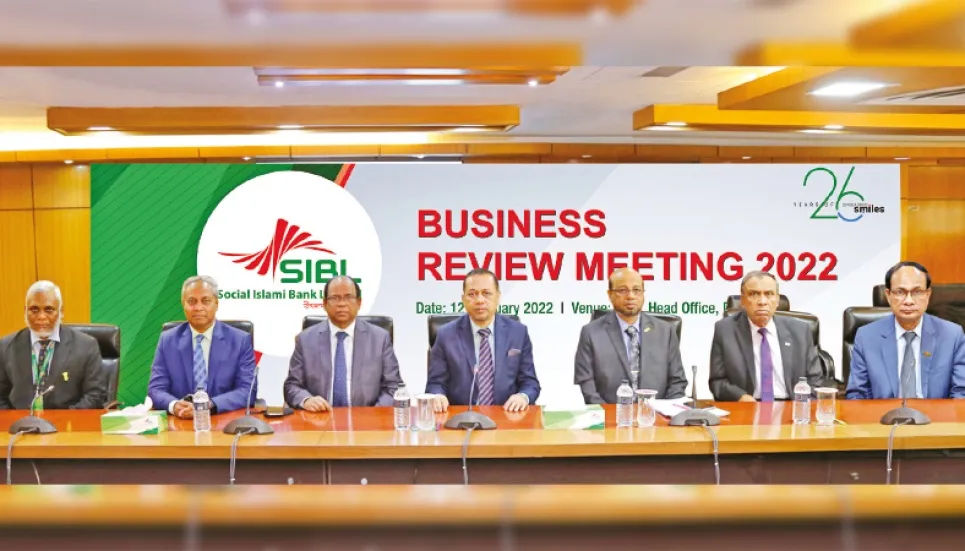 SIBL holds business review meeting 