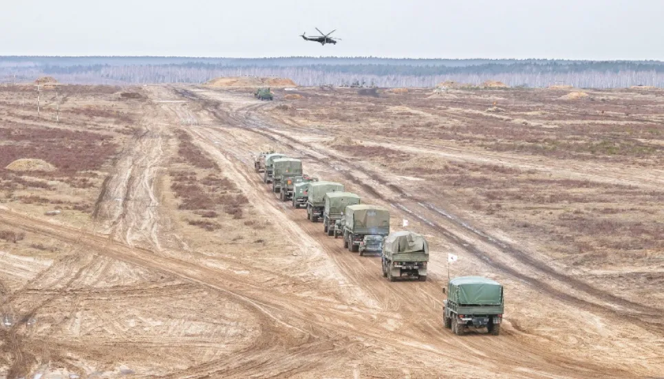 Russia and Belarus extend large military drills near Ukraine 