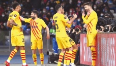 Barcelona beat Napoli to reach Europa League last 16 