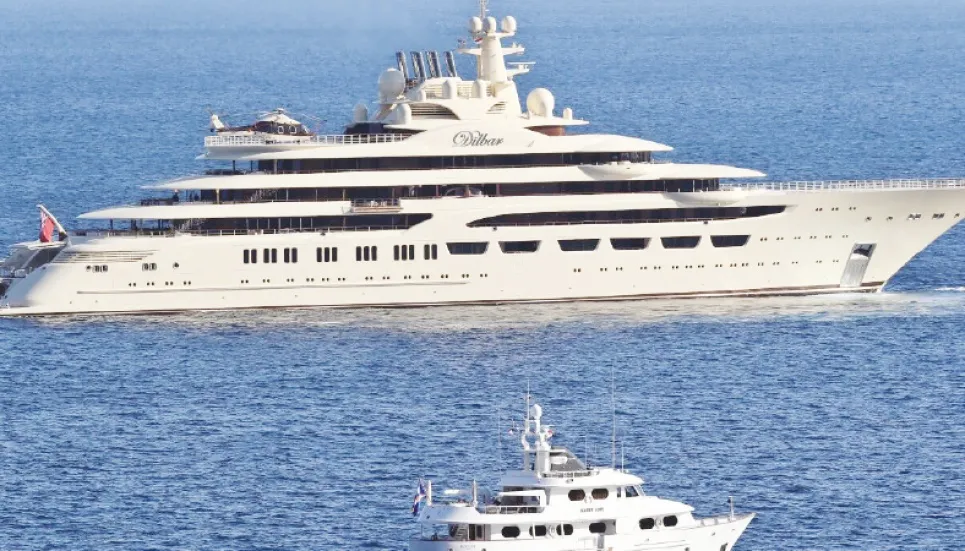 Germany seizes world’s largest yacht owned by Russian oligarch 
