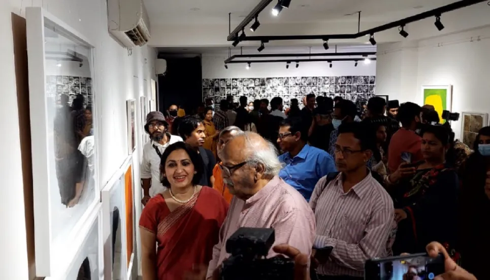 Bipasha Hayat’s solo art show ‘Stone Time’ at Gallery Chitrak 