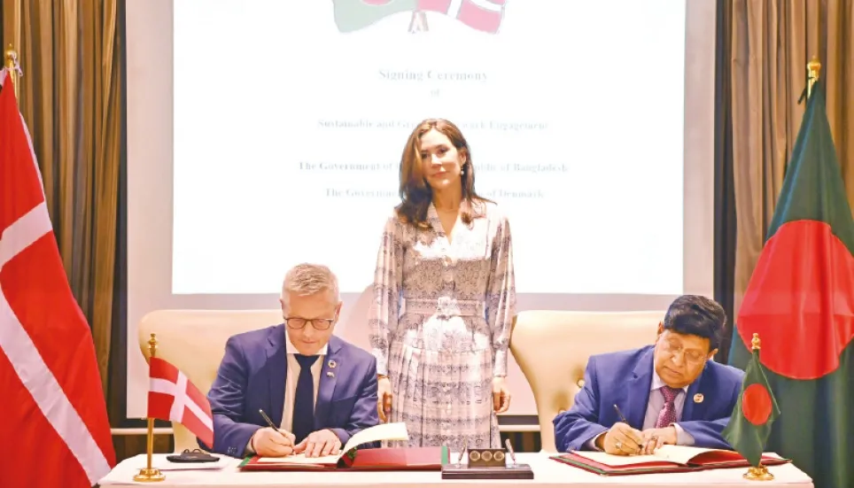 Bangladesh, Denmark sign document on green transition partnership 