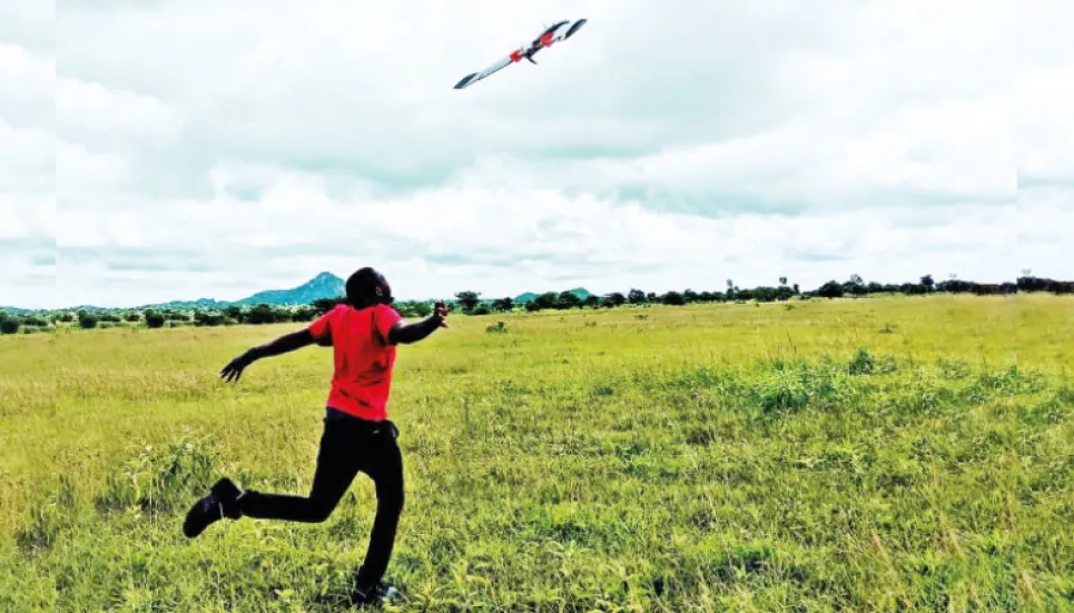 Africans turn to healthtech using drone