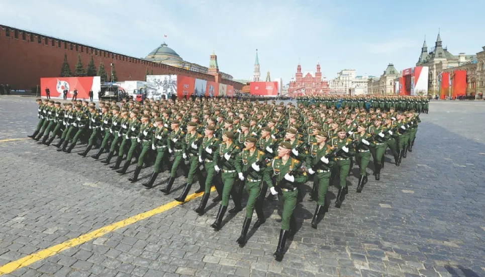 Russia steps up Ukraine assaults ahead of Victory Day parades 