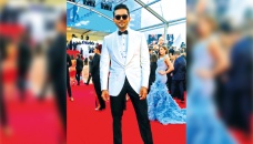 Walking the red carpet at Cannes, Shuvoo skims the zenith