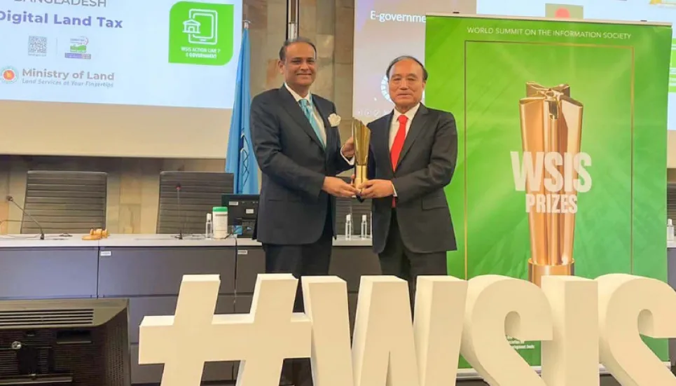 Digital Land Tax System wins WSIS Prize 2022 