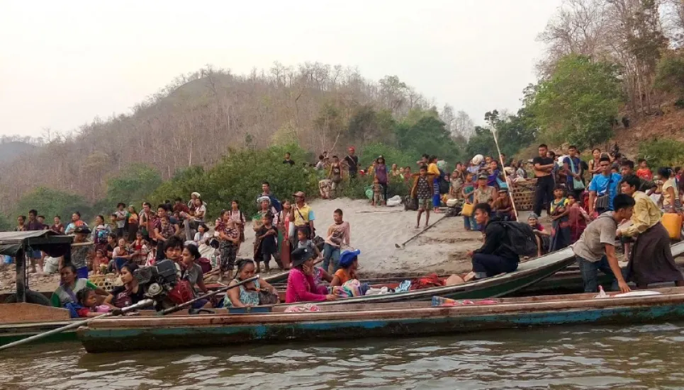 1m displaced in Myanmar 