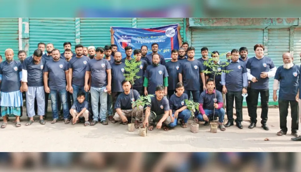 Fevicol Champions Club plants 600 trees in Dhaka, Chittagong 