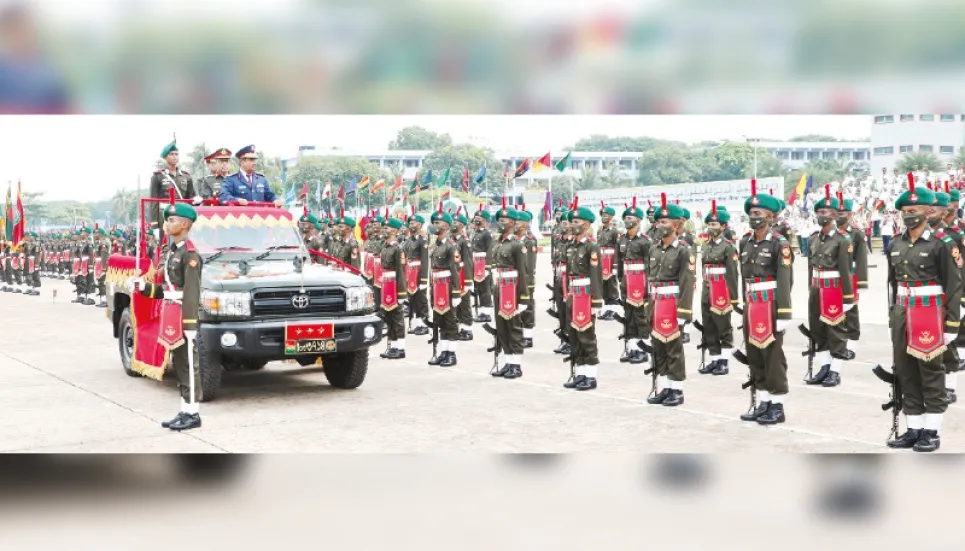 President Parade held at BMA 