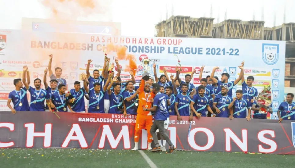 Fortis Football Club wins Championship League 