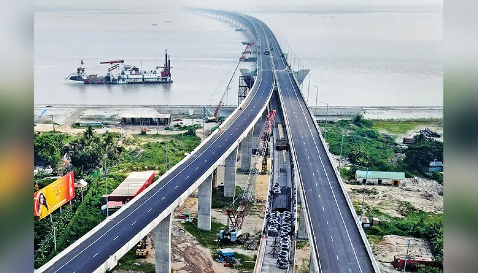 Padma Bridge redesigned with extended length, railway tracks