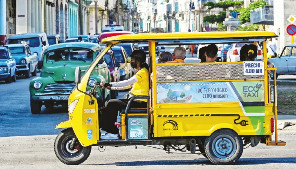 No petrol, no cars: Cubans turn to electric transport 