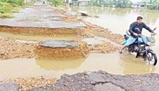 Floods damage 2,000km of roads in Sunamganj