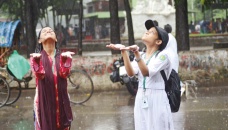 Rain brings relief from scorching heat 