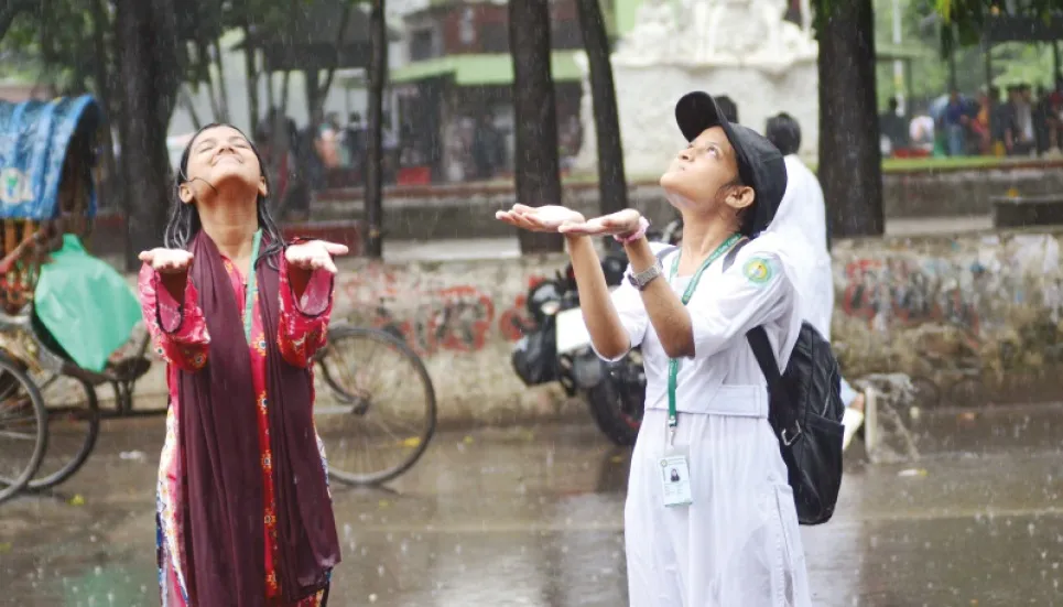 Rain brings relief from scorching heat 