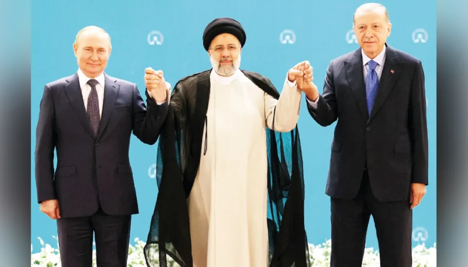 Russia, Turkiye, Iran vow to ‘eliminate terrorists’ 