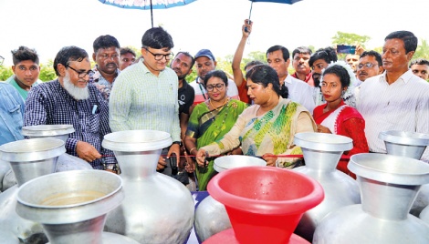PKSF to supply potable water to 250 families in coastal belts 