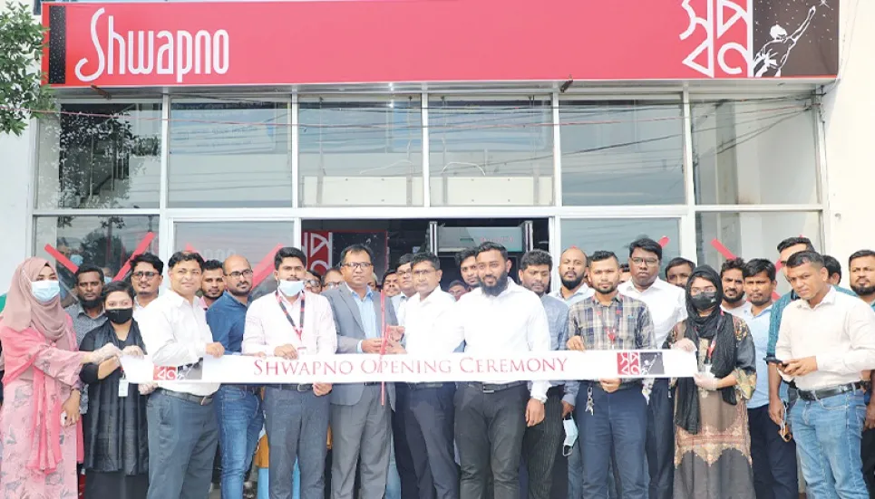 Shawpno opens new outlet at Savar Sena Shopping Complex 