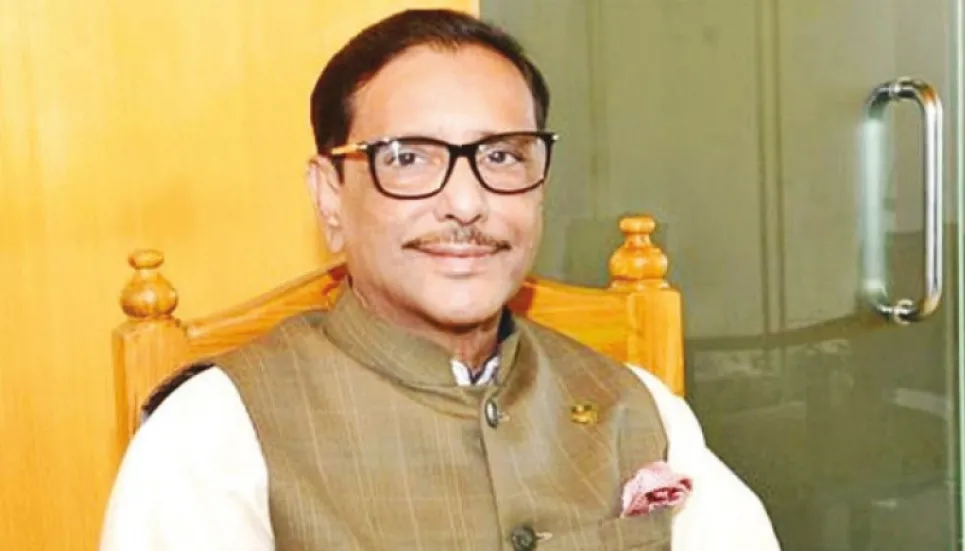 BNP’s call for movement to topple govt delirious talk: Quader 